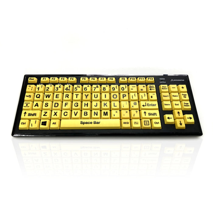 Accuratus Monster 2 High Visibility Keyboard Bluetooth & RF