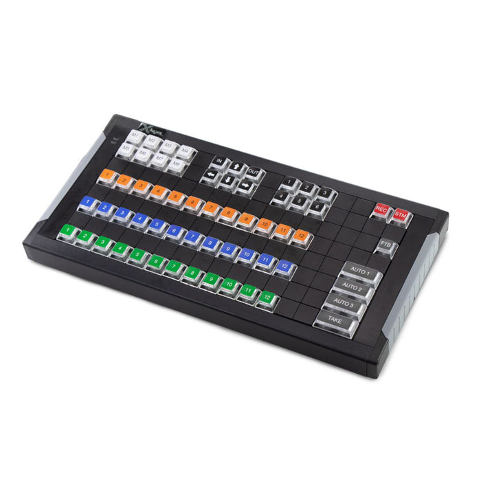 X-keys XK-128 Keyboard and Video Switcher Set Bundle