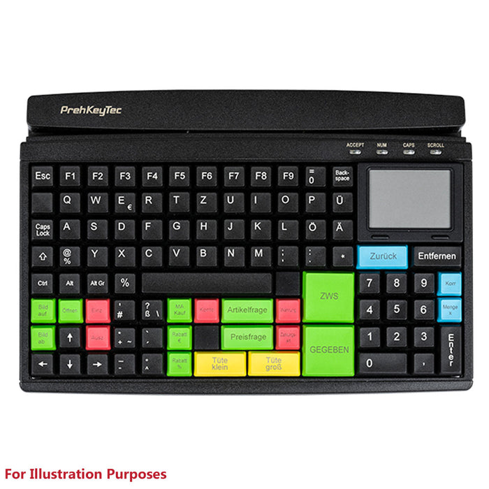 PrehKeyTec MCI 128 Reliable Cash Desk Programmable Keyboard