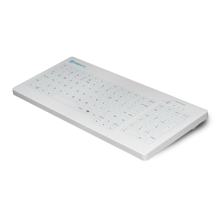 Purekeys Wireless Compact Medical Keyboard and Mouse Set
