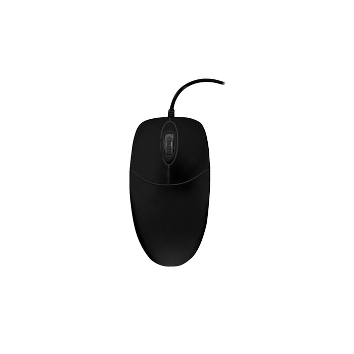 Active Key AK-PMJ1 Washable Scroll Wheel Mouse in Black - Wired