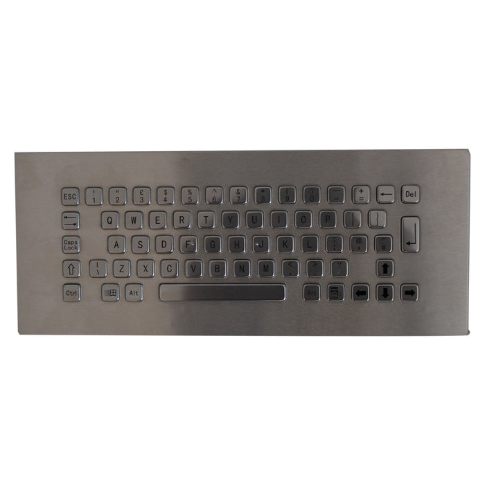 KBS-PC-C-3 Top Mounted Stainless Steel Keyboard