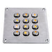 KBS-KP-2083 Stainless Steel Backlit Keypad