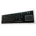 KBS-PC-DT-BL Stainless Steel Keyboard with Touchpad