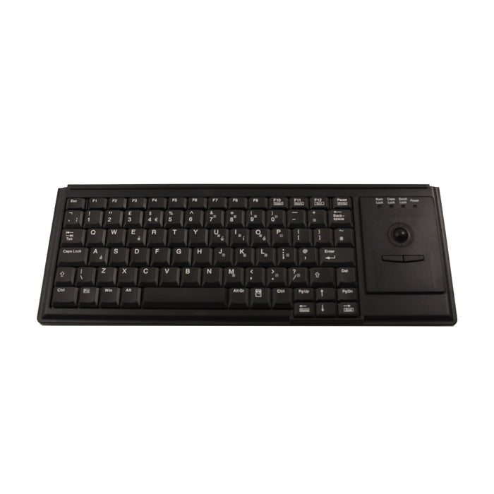 Accuratus KYB500-K82D Compact Keyboard with Integrated Trackball