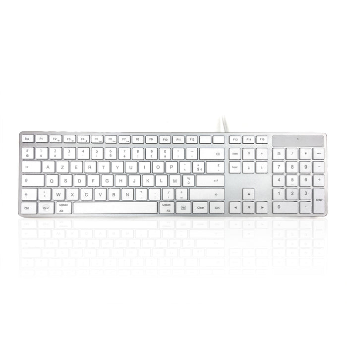Accuratus KYBAC301 Full Size Apple Mac Multimedia language keyboard