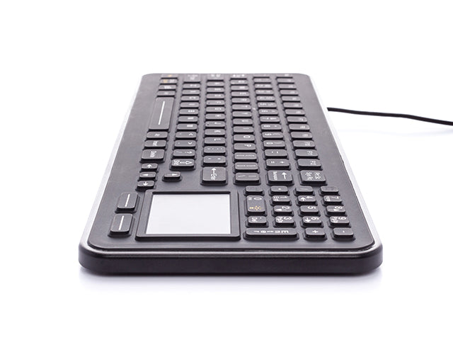iKey SB-97-TP Ultra Thin Mobile Keyboard with Integrated Touchpad and Backlighting