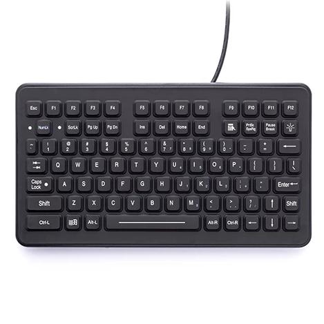 iKey SL-88-461 Compact Backlit MILSTD 461 Military Keyboard