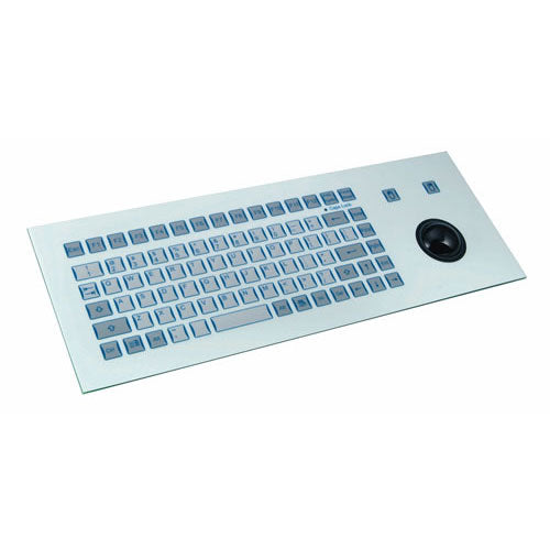 InduKey TKF-085b-TB38-MODUL Metal Dome Keyboard with Integrated Trackball