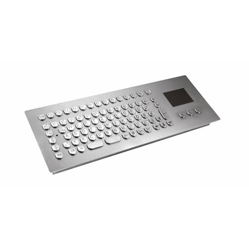InduKey TKV-084-TOUCH-MODUL Vandal Proof Keyboard with Integrated Touchpad