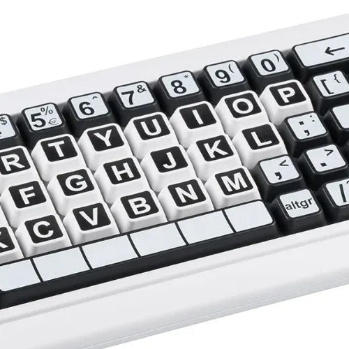 Clevy Contrast Keyboard: A Simple Solution for Reduced Visual Strain