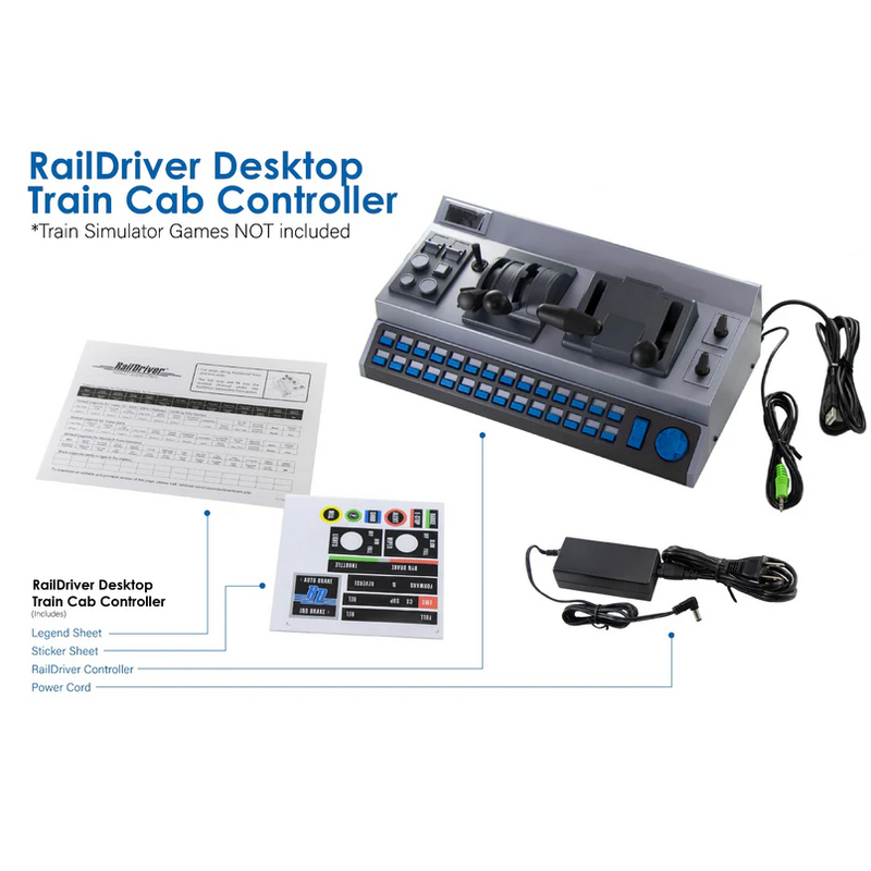 RailDriver Desktop Train Cab Controller