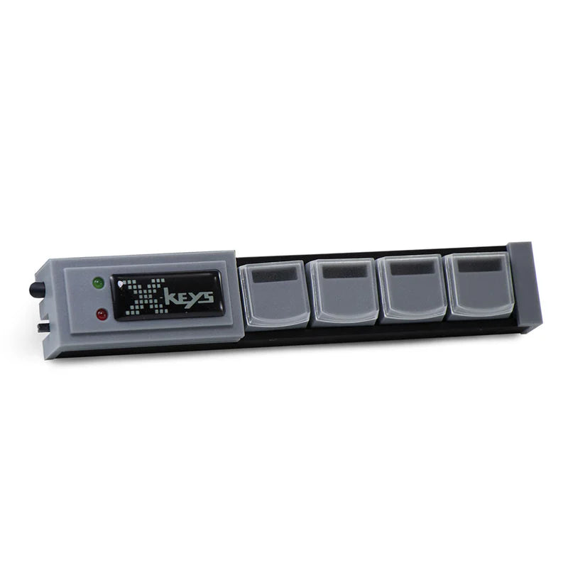 X-keys XKS-04 Fully Programmable Keyboard - Stick
