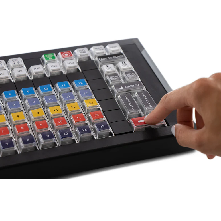 X-keys XK-128 Keyboard and Wirecast Key Set