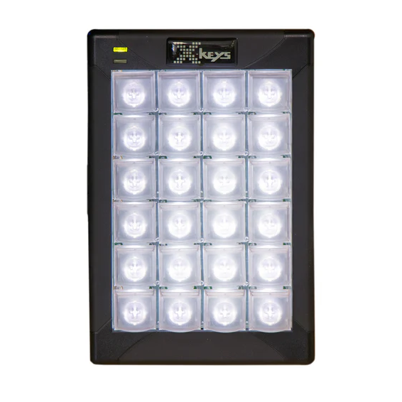 X-keys XK-24 Black & White Keypad