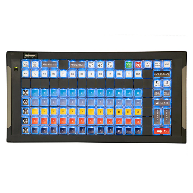 X-keys XK-128 Keyboard and Wirecast Key Set