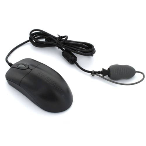 Silver Storm The Antimicrobial Washable Mouse in Black or White