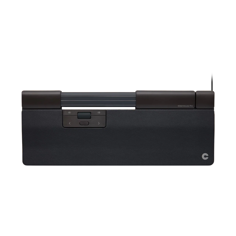 Contour SliderMouse Pro with Extended Wrist Rest Vegan Leather