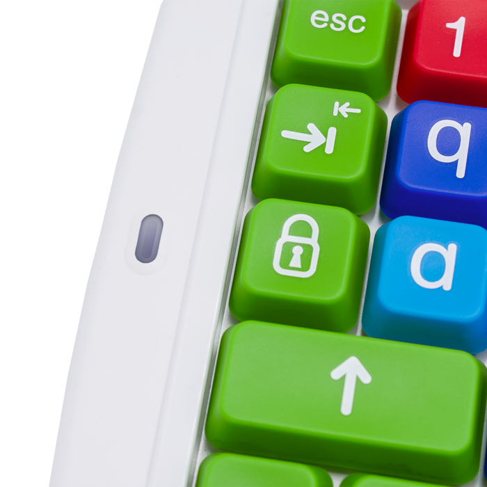 Clevy Tri-Mode Uppercase Large Key Keyboard with UK layout