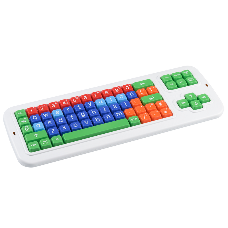 Clevy Tri-Mode Lowercase Large Key Keyboard with UK layout