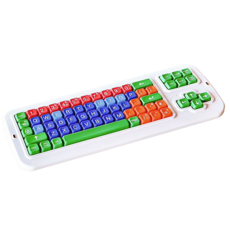 Clevy Tri-Mode Uppercase Large Key Keyboard with UK layout