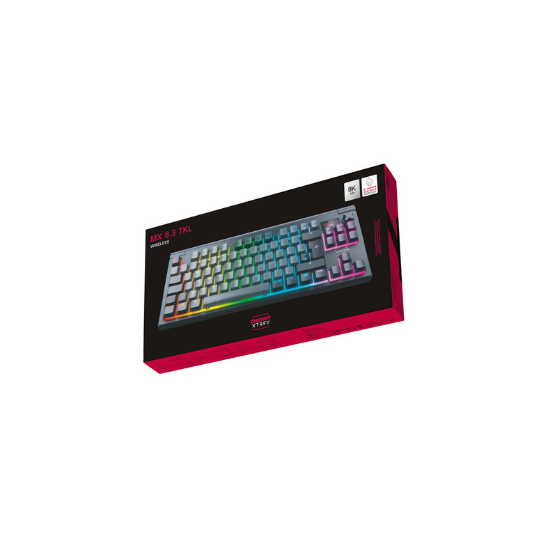CHERRY XTRFY MX 8.3 TKL Wireless Compact Gaming Keyboard