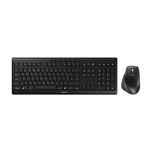 CHERRY STREAM Desktop Comfort Wireless Keyboard and Mouse Set