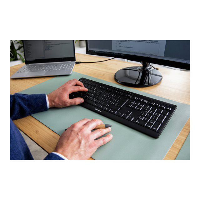 CHERRY STREAM Desktop Comfort Wireless Keyboard and Mouse Set