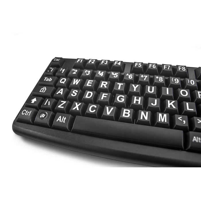 KBS Black V3 - High Visibility Keyboard — Keyboard Specialists LTD