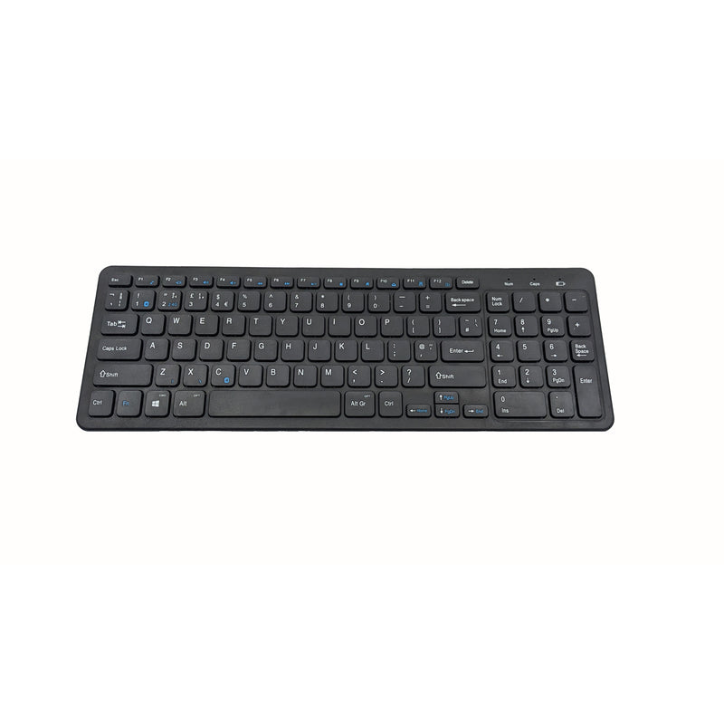 Accuratus Image ECO Step One Wheat Keyboard - Wireless Bluetooth 5.1 & RF 2.4Ghz Part Bioplastic Wheat Grass Polymer Keyboard