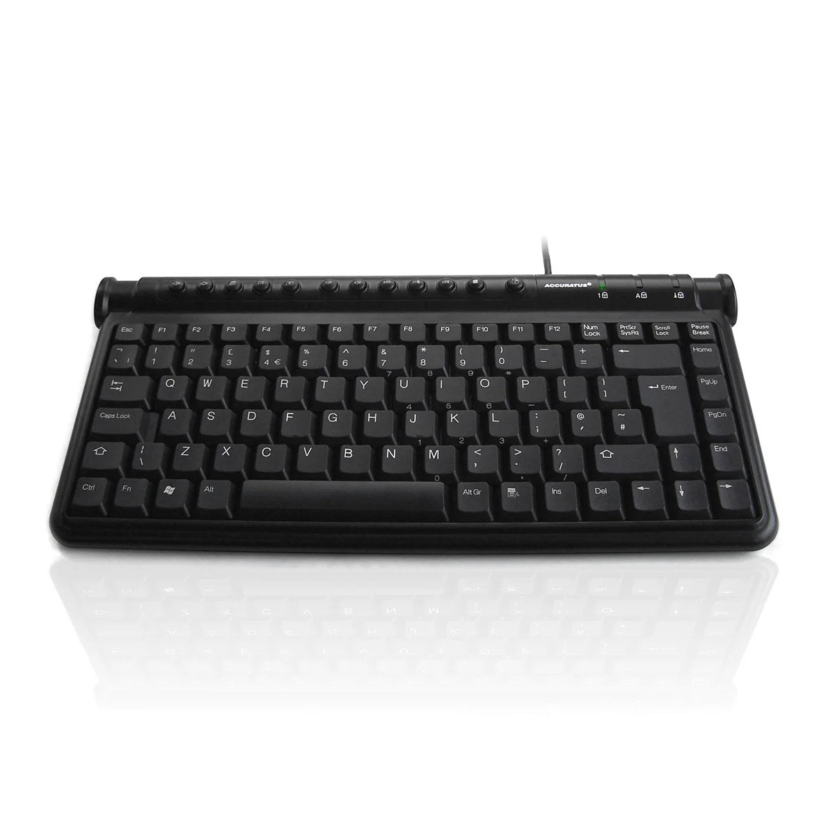 Accuratus Compact Keyboard with USB HUB — Keyboard Specialists LTD