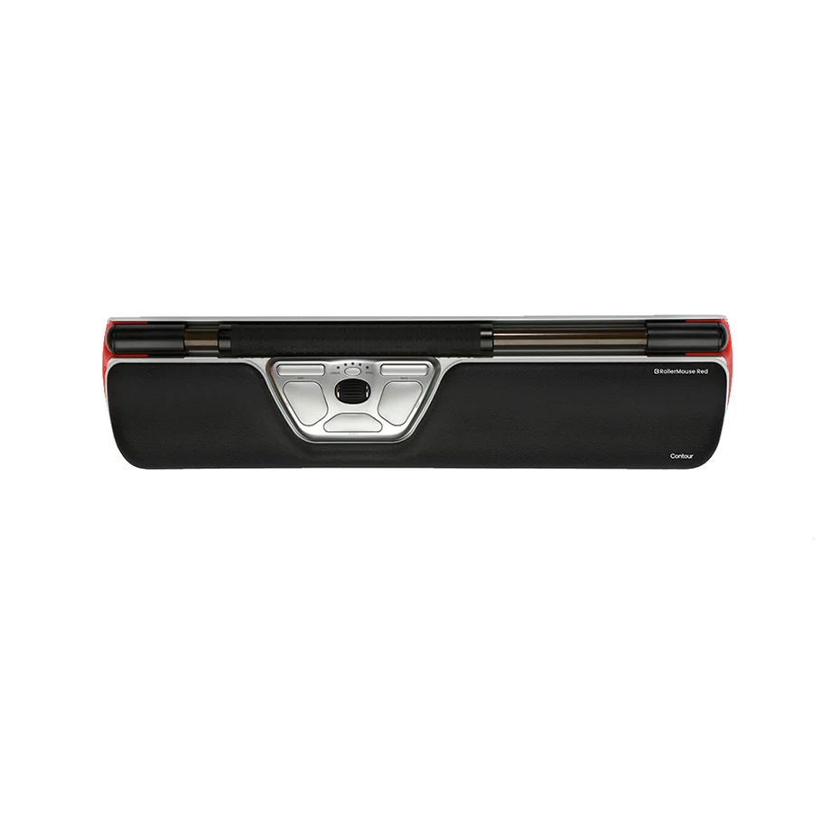 Hulapoint Mouse Contour RollerMouse Red — Keyboard Specialists LTD