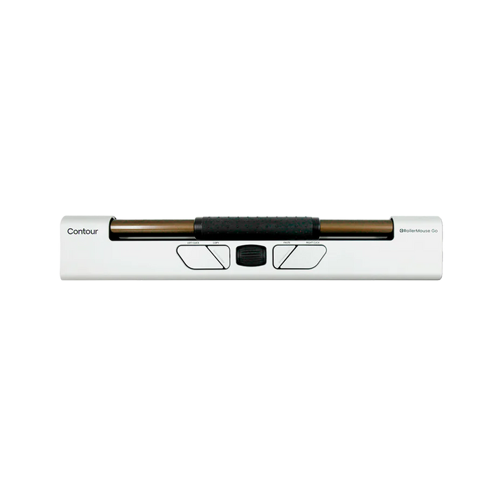 Mouse Ergonomico Contour RollerMouse Go – Centrale, Wireless, 5 Tasti, Per Sollievo Tunnel Carpale, Compatto Da Viaggio