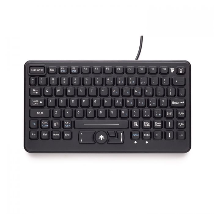 iKey SL-86-911-FSR Backlit Industrial Keyboard with Force Sensing Resistor