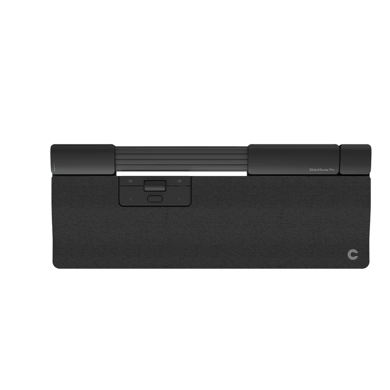 Contour SliderMouse Pro with Extended Wrist Rest Vegan Leather