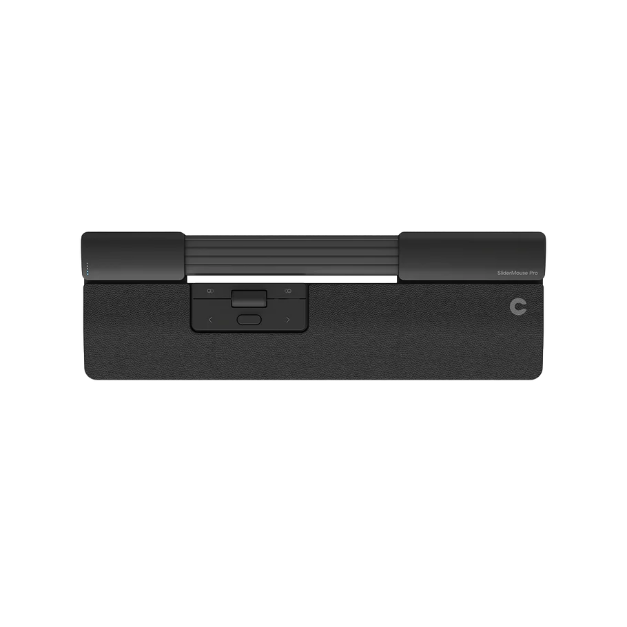 Contour SliderMouse Pro with Slim Wrist Rest Vegan Leather — Keyboard ...