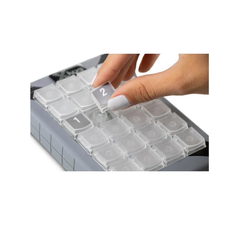 X-keys XK-24-KVM Programmable Keypad for use with a KVM Switch