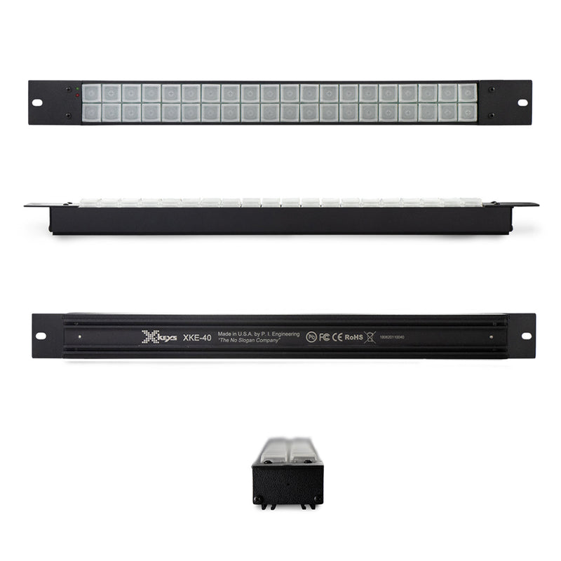 X-keys XKE-40 Rack Mounted Keys