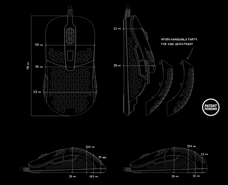 CHERRY XTRFY M42 RGB WHITE