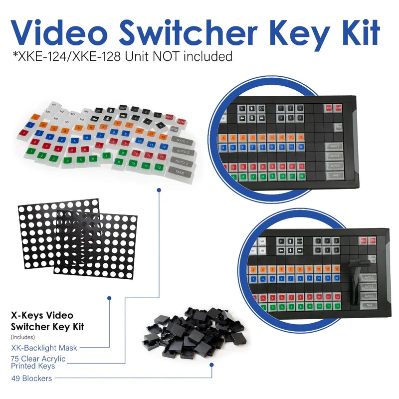 X-keys Video Switcher Key Set