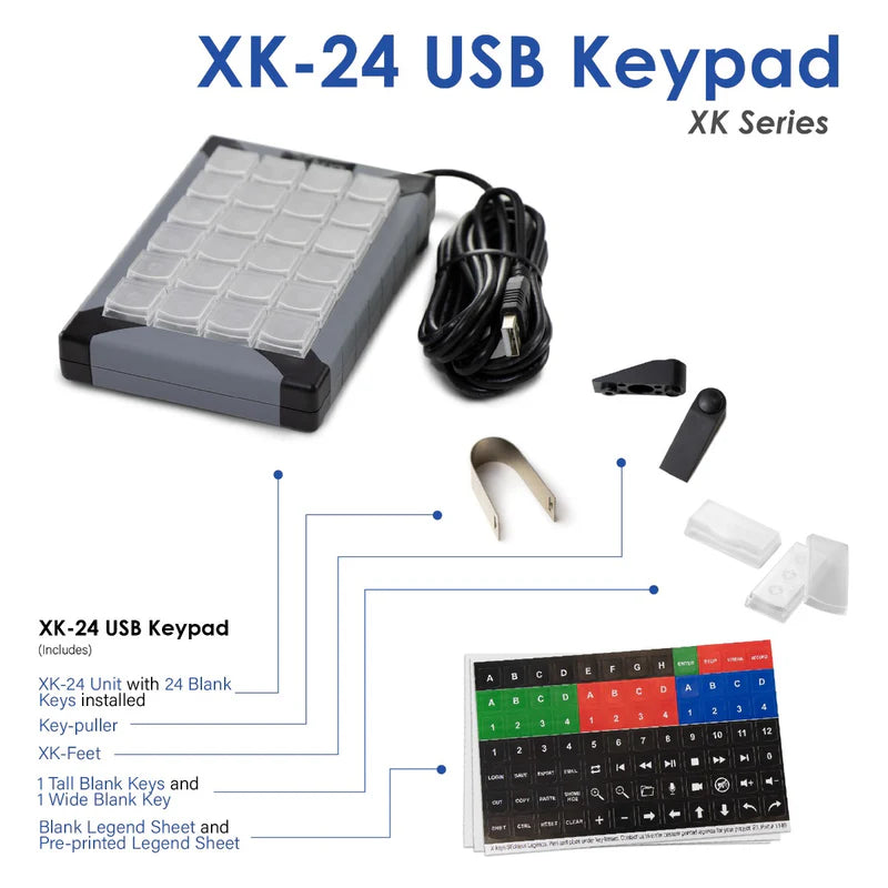 X-keys XK-24 Programmable Keypad