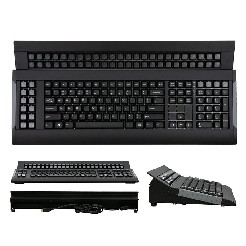 X-keys XBE-5016 Control Room Keyboard