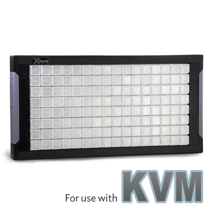 X-keys XKE-128 Programmable KVM Keyboard
