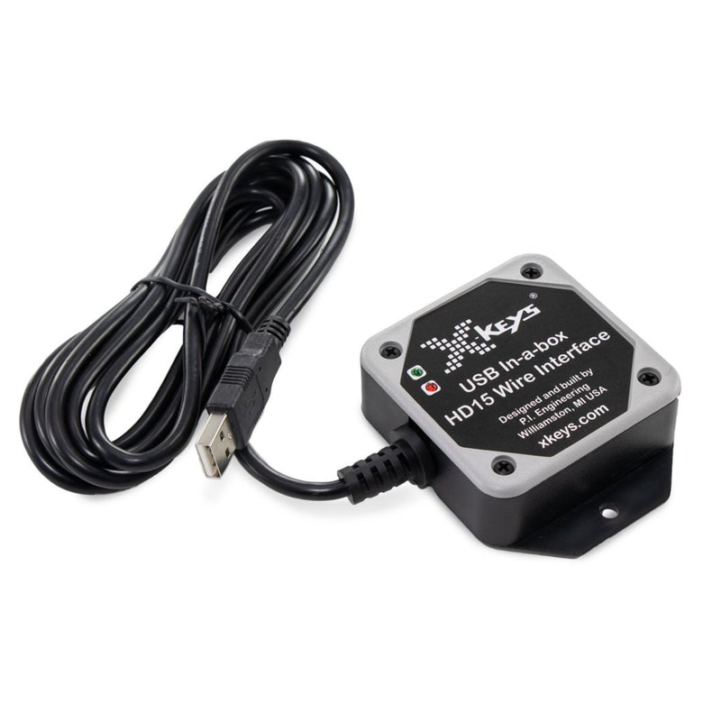 X-keys XK-1332 USB HD15 Wire Interface