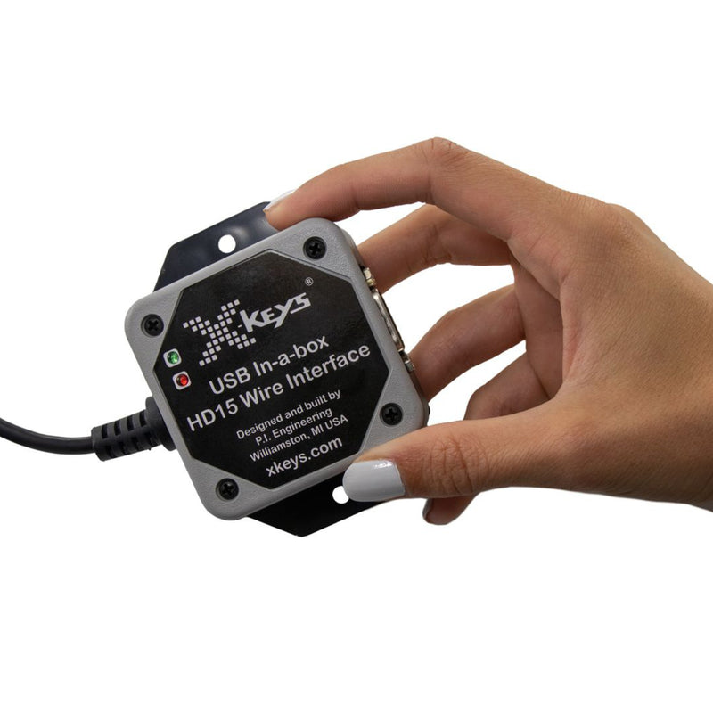 X-keys XK-1332 USB HD15 Wire Interface
