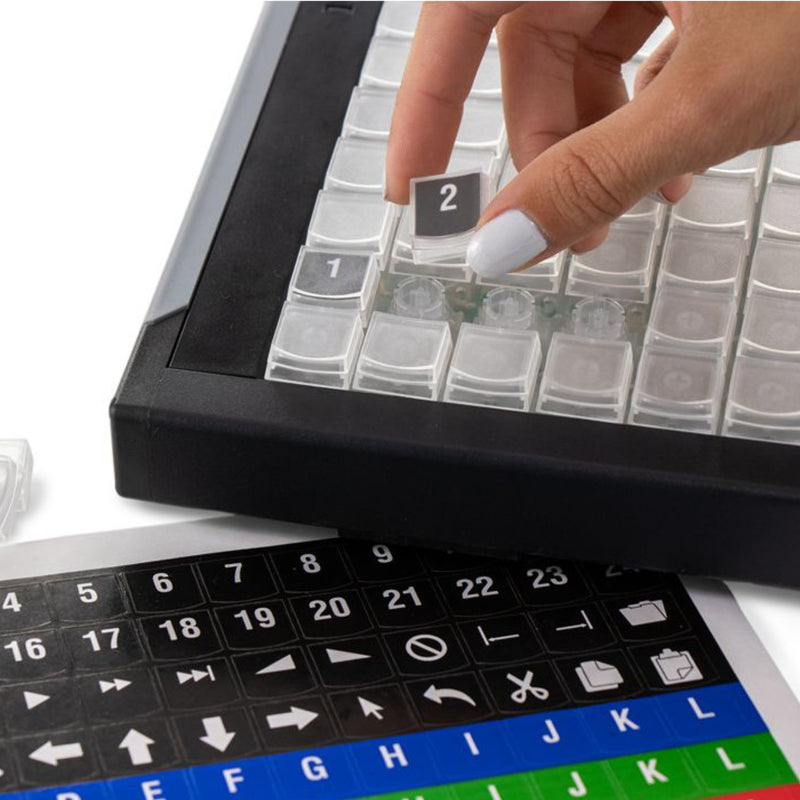 X-keys XKE-128 Programmable Keyboard with 128 Keys