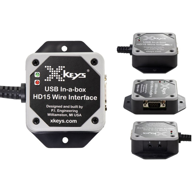 X-keys XK-1332 USB HD15 Wire Interface