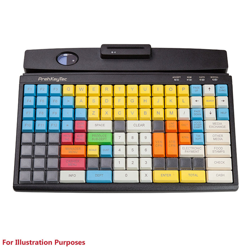 PrehKeyTec MCI 128 Reliable Cash Desk Programmable Keyboard