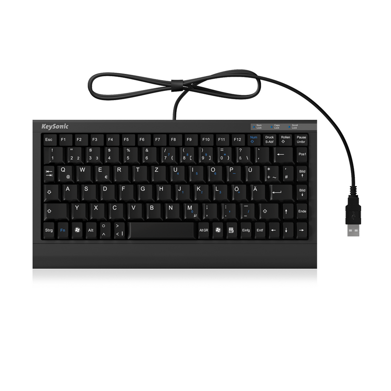ACK-595C+ Wired Compact Keyboard