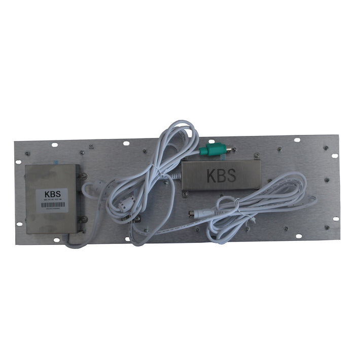 KBS-PC-BT Panel Mount Stainless Steel Keyboard with Touchpad